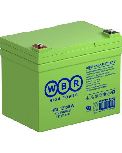 WBR HRL12150W. Аккумулятор герметичный свинцово-кислотный. WBR в Барнауле