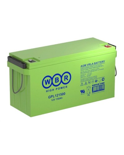 WBR GPL121500. Аккумулятор герметичный свинцово-кислотный. WBR в Барнауле