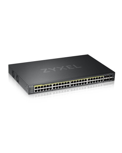GS2220-50HP-EU0101F. Коммутатор гибридный L2 PoE+ rack 19. ZYXEL в Барнауле