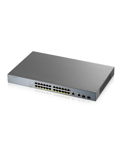 GS1350-26HP-EU0101F. L2 коммутатор PoE+ для IP-видеокамер rack 19. ZYXEL в Барнауле