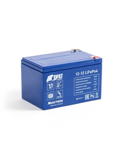 Skat i-Battery 12-12 LiFePo4 (646). Li-Ion аккумулятор. Бастион в Барнауле