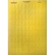 Табличка самоламинирующаяся 150х25мм, желтая (70шт) (SITFL15025Y): Табличка самоламинирующаяся