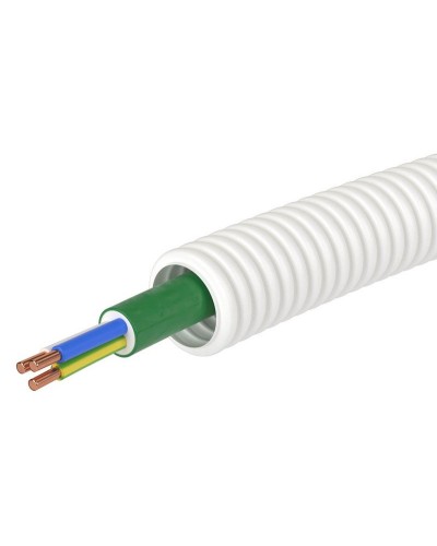 Труба ПЛЛ D20 + ППГнг(А)-HF 3х2,5 (ГОСТ+) (8S82050HF). Гофрошланг с кабелем. ДКС в Барнауле