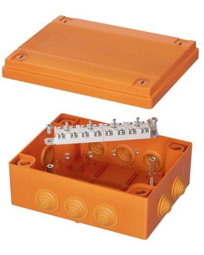 Коробка FS 150х110х70 12P (FSB211204). Коробка ответвительная огнестойкая из термопласта. ДКС в Барнауле