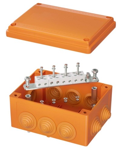 Коробка FS 150х110х70 8P (FSB21804). Коробка ответвительная огнестойкая из термопласта. ДКС в Барнауле