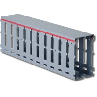 Короб перфорированный, серый RL12 100x80 (00153RL): Короб перфорированный