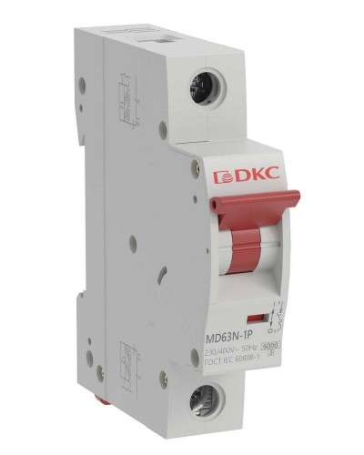 YON max MD63N 1P 32А 6кА C (MD63N-1PC32). Автоматический выключатель. ДКС в Барнауле