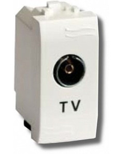 Розетка TV Brava универсальная 1 модуль слоновая кость (75721S): Розетка TV в Барнауле