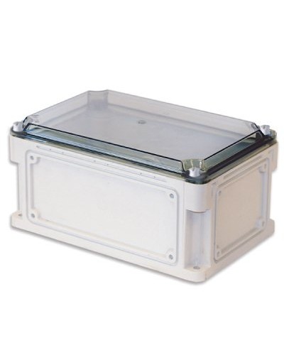 Корпус RAM box 300х200х146, высота крышки 21 мм, IP67 (532211). Корпус без монтажной платы, с фланцами, непрозрачная крышка. ДКС в Барнауле