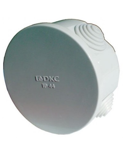 Коробка ответвительная с кабельными вводами IP44, 80х40 (53600). Коробка ответвительная. ДКС в Барнауле