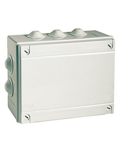 Коробка ответвительная с кабельными вводами IP55, 190х140х70 (54100). Коробка ответвительная. ДКС в Барнауле