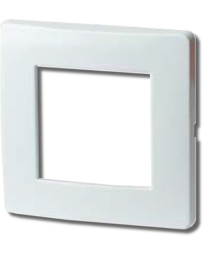 Рамка на 2 модуля (одноместная), белая (75010W): Рамка одноместная, Brava в Барнауле