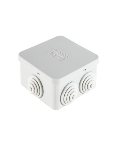 Коробка JBS070 70х70х40, 6 вых., IP44, серая (44056). Коробка монтажная. Экопласт в Барнауле