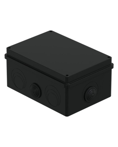 Коробка JBS210 210х150х100, 8 вых., IP55, черная (44016BL-1). Коробка монтажная. Экопласт в Барнауле