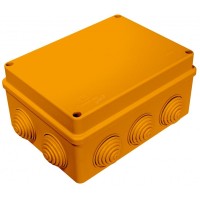 Коробка JBS150 150х110х70, 10 вых., 8P (1,5…10мм²) (43329HF): Коробка монтажная, огнестойкая, без галогена
