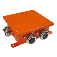 Коробка SMB165 металлическая 164х164х65, 8P (1,5-4 мм²) (56149E). Коробка, огнестойкая. Экопласт