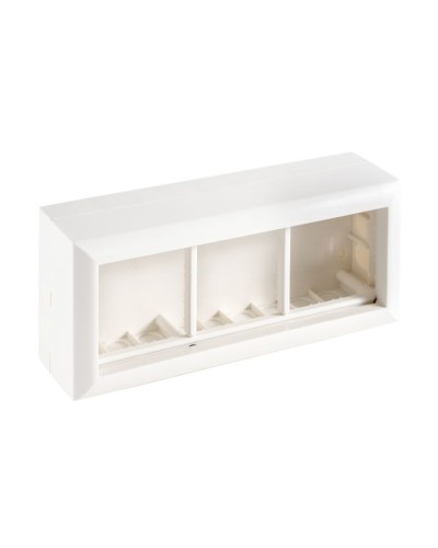 Коробка на 3 модуля для механизмов 45х45мм SM45/6 (72946): Коробка для механизмов в Барнауле