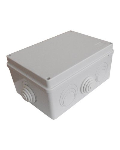 Коробка JBS210 210х150х100, 8 вых., 24P (0,15...2,5мм²) серая (43636HF-GR). Коробка монтажная, огнестойкая, без галогена. Экопласт в Барнауле