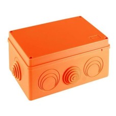 Коробка JBS210 210x150x100, 8 вых., 16P (1,5…10мм²) (43346HF): Коробка монтажная, огнестойкая, без галогена
