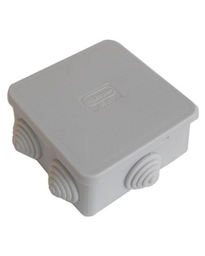 Коробка JBS080 85х85х50, 6 вых., IP44, белая (44066W-1). Коробка монтажная. Экопласт в Барнауле