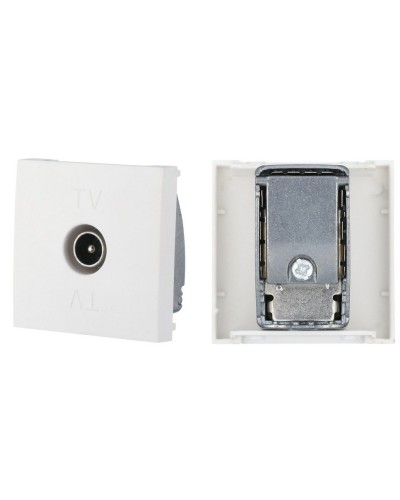 Розетка TV оконечная, белый LK45 (852104). Розетка TV. Экопласт в Барнауле