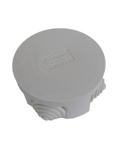 Коробка 3001 D70x36, 4 вых, IP55, серая (44001HF). Коробка монтажная. Экопласт в Барнауле