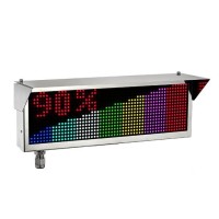 Экран-ИНФО-RGB-Н 230, КВМ15: Оповещатель охранно-пожарный комбинированный свето-звуковой динамический взрывозащищённый (табло)