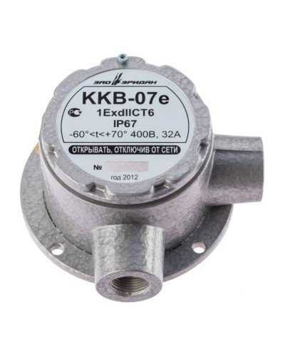 ККВ-07е-Ех-А-Р1-У-БК1, ШТ1/2+ШТ1/2. Коробка коммутационная взрывозащищенная угловая. Эридан в Барнауле