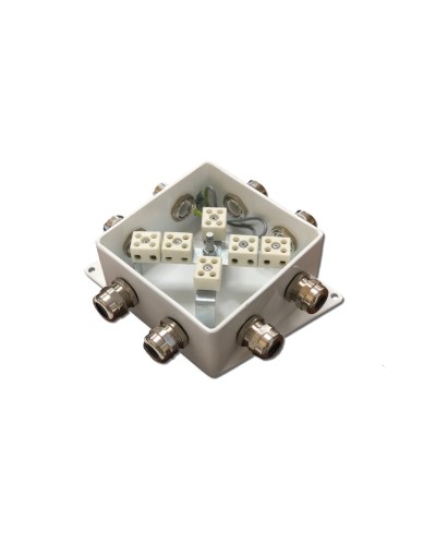 КМ-О (12к*6,0)-IP66-120х120, три ввода: Коробка монтажная огнестойкая в Барнауле