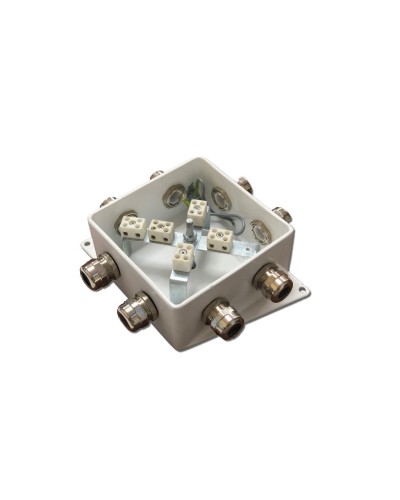 КМ-О (10к)-IP66-120х120, семь вводов: Коробка монтажная огнестойкая в Барнауле
