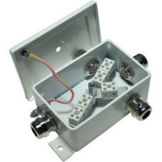 КМ-О (10к*10,0)-IP66-d, два ввода: Коробка монтажная огнестойкая
