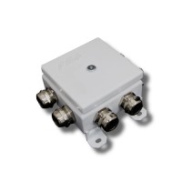 КМ-О (12к)-IP66-120х120, два ввода: Коробка монтажная огнестойкая