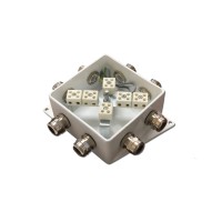 КМ-О (12к*6,0)-IP66-120х120, четыре ввода: Коробка монтажная огнестойкая