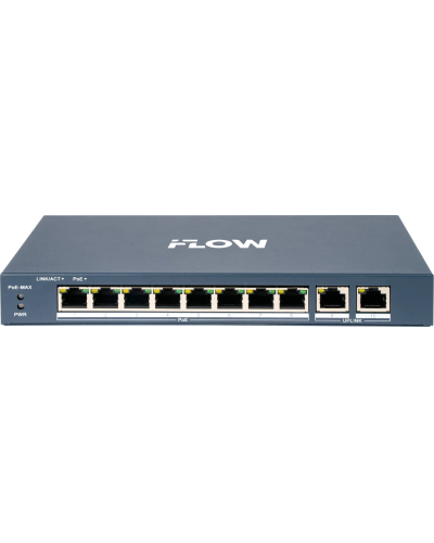 F-SW-EU410POE-V/L. Сетевой PoE коммутатор. i-FLOW в Барнауле