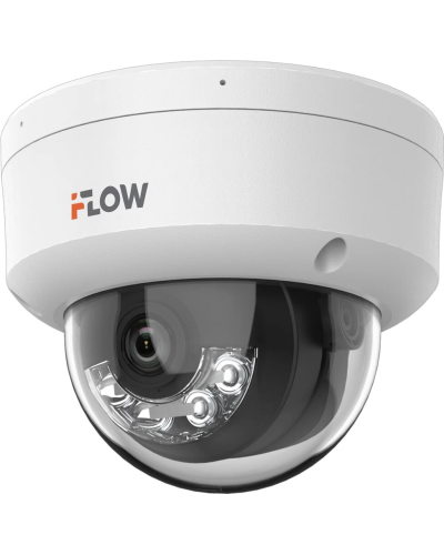 F-IC-2482C2MS(2.8мм). Бюджетная IP-видеокамера купольная. i-FLOW в Барнауле