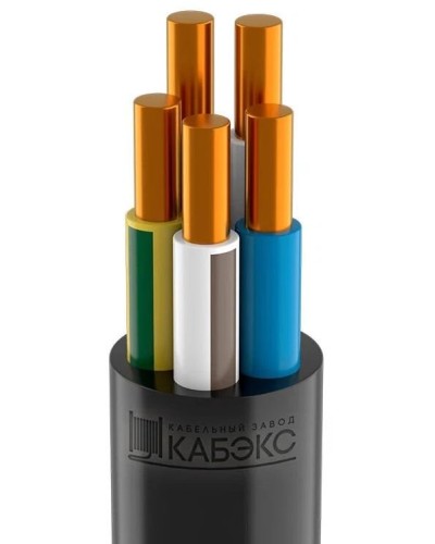 ППГнг(А)-HF 5х10 ОК (N PE) 0,66кВ Кабэкс (ТХМ00132588). Кабель силовой, не распространяющий горение, не содержащих галогенов. Кабэкс в Барнауле