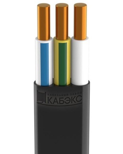 ВВГ-Пнг(А)-LS 3х2,5 ОК (N PE) 0,66кВ Кабэкс (ТХМ00375262). Кабель силовой огнестойкий, не распространяющий горение, с низким дымо- и газовыделением. Кабэкс в Барнауле
