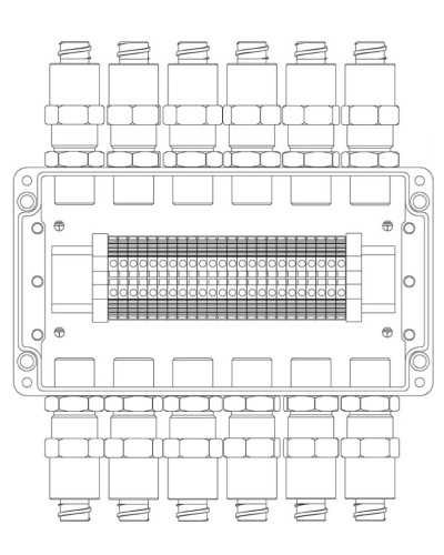 КВМК 2401. Коробка коммутационная взрывозащищенная. Компания СМД в Барнауле