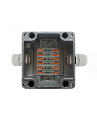 МКС Мороз, 2В, с клеммниками REXANT, IP66/IP68. Коробка коммутационная металлическая. Магнито-Контакт в Барнауле