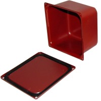 У-994 129х110х81 У2 IP54. Коробка протяжная металлическая грунт с уплотнителем. Прочие российские