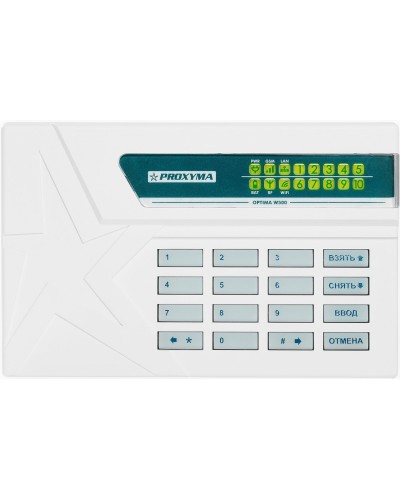 W500RL+ Optima. Объектовый прибор с встроенными GSM, РПП Ладога-РК/Ладога-РК+, и проводными шлейфами. Проксима в Барнауле