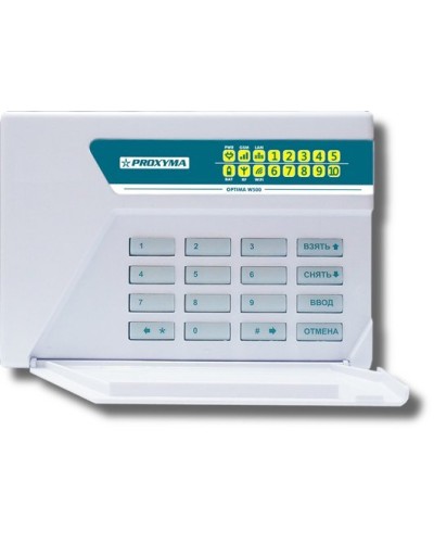 W500BL Optima. Объектовый прибор с встроенными GSM, РПП БРИЗ и Ладога-РК и проводными шлейфами. Проксима в Барнауле