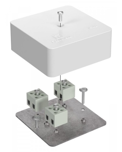 Коробка огнестойкая 75х75х30 (40-0450-FR2.5-6). Коробка огнестойкая для открытой установки. Промрукав в Барнауле
