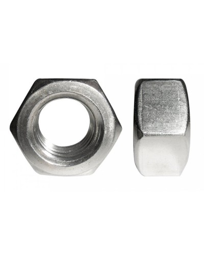 Гайка шестигранная нержавеющая (А2) M6 (DIN 934) (500 шт) (PR08.7455). Гайка шестигранная нержавеющая (А2). Промрукав в Барнауле