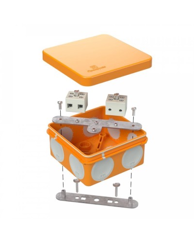 Коробка огнестойкая 80х80х40 (60-0210-FR6.0-4). Коробка огнестойкая для открытой установки. Промрукав в Барнауле