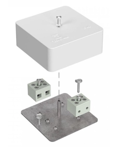 Коробка огнестойкая 75х75х30 (40-0450-FR2.5-4). Коробка огнестойкая для открытой установки. Промрукав в Барнауле