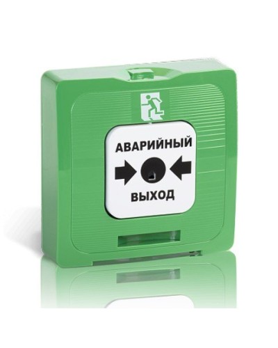 ИР 513-10 исп.1 АВАРИЙНЫЙ ВЫХОД (зелёный). Элемент дистанционного управления. Рубеж в Барнауле