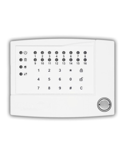 ППКОП-16 (М4), интерфейс RS-485. Клавиатура. СОКРАТ в Барнауле
