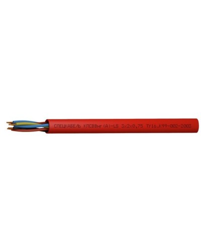КПСВВнг(А)-LS 4х2х1,5 (Спецкабель). Кабель симметричный для систем сигнализации и управления, групповой прокладки, с пониженным дымо- и газовыделением. Спецкабель в Барнауле