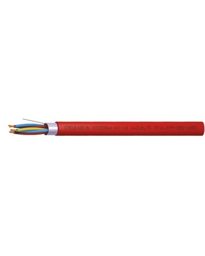 КПСВЭВнг(А)-LS 4х2х1,5 (Спецкабель). Кабель симметричный для систем сигнализации и управления, групповой прокладки, с пониженным дымо- и газовыделением. Спецкабель в Барнауле